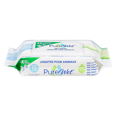 Pure Wet Pet Wipes